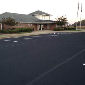 Handicap Parking Pavement Striping